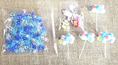 Toppers para cupcakes vintage y nuevos para baby shower 158 piezas Foto 1 de 4