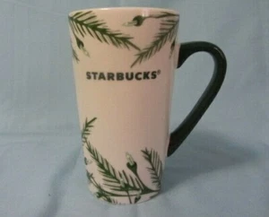 Taza de taza Starbucks 2020 pino de café verde y blanco de 16 onzas de alto - Imagen 1 de 4