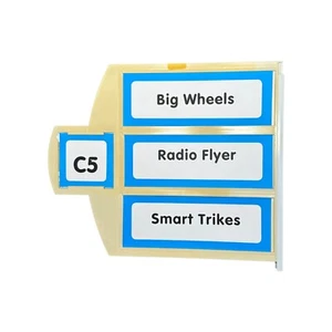 Toys R Us True Aisle Schild C5 Big Wheels, Radio Flyers, Smart Trikes - Bild 1 von 2
