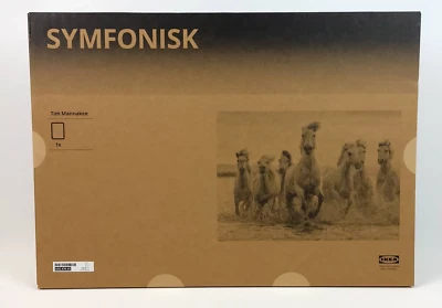 IKEA Symfonisk картина рамка чехол для динамика панели лошадей 605.478.65 новый - Изображение 1 из 2