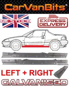 FOR HONDA CIVIC CRX III DEL SOL 92-98 FULL SILL REPAIR BODY RUST PANEL PAIR - Picture 1 of 12