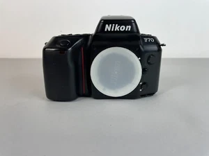 Nikon F70 35mm SLR Film Camera Body + Manual + Case UNTESTED - Picture 1 of 12