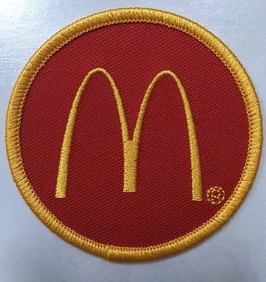 McDonald's patch mcdonalds patch McDonalds patch 2.5" dia. golden arches patch - Image 1 of 4