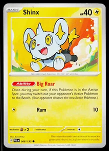 Shinx SV02: Paldea Evolved #068/193 Common - Picture 1 of 2