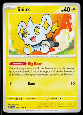 Shinx SV02: Paldea Evolved #068/193 Common - Image 1 of 2