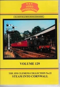 Steam Into Cornwall - B & R Prod Volume 129, All Region DVD - Imagen 1 de 2