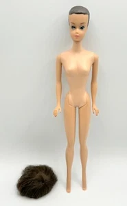 BK~ LOT #3(1) DRESSED BARBIE DOLL FASHION QUEEN WITH ONE BRUNETTE WIG - Picture 1 of 4