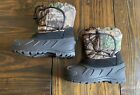 Itasca Boys The Hound Pac Woodland Camoflauge Boots Size 5