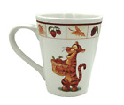 Disney Winnie the Pooh TIGGER Autumn Fall Leaves Ceramic Mug 14Oz