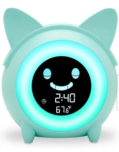 OK to Wake Clock for Kids, Sleep Training Clock with Night Light Temp Alarm - Picture 1 of 9