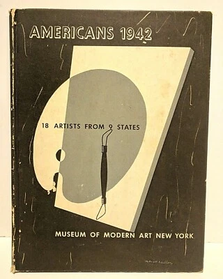 Frank Lloyd Gallery Personal Signed Book, Americans 1942 MOMA New York - Image 1 of 4