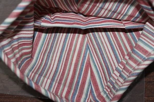 NUOVO Longaberger Market Stripe Bouquet Cestino Fodera solo 28167130 - Foto 1 di 4