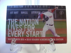 2010 Boston Red Sox Baseball Pocket Schedule (Sch0098) - Picture 1 of 2