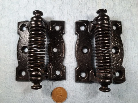 Spring Loaded Screen Door Hinges Restored Cover