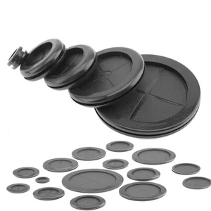 Blanking Rubber Grommets Closed Blind Plugs Closed Bungs Protect Wires 8 - 130mm - Picture 1 of 6