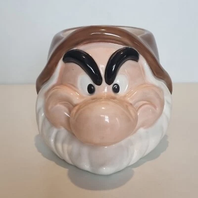 Disney Snow White Grumpy 3D Novelty Head Collectible Mug - Image 1 of 4