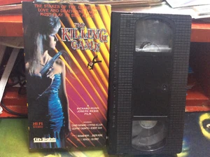 The Killing Game VHS, 1987 City Lights Home Video IN ORIGINAL SLEEVE - Picture 1 of 4