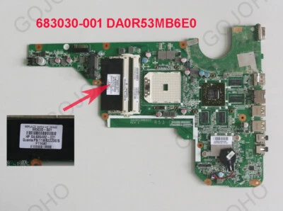 683030-501 For HP Pavilion G4-2000 G6-2000 G7Z-2000 Motherboard 683030-001 - Image 1 of 4