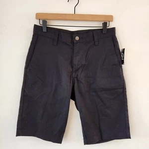 Neu mit Etikett Volcom schwarz Stretch Herren Chino Shorts Skateboarding Herren 28 - Bild 1 von 8