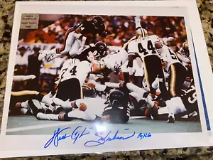 WALTER PAYTON Autographed Signed BEARS "OVER THE TOP " 8X10 PHOTO WPF HOLOGRAM - Picture 1 of 2