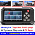 Motorcycle OBD2 Scanner All System Diagnostic Tool Fault Code Reader For TRUIMPH