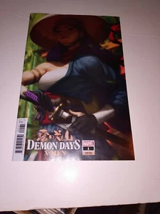 Demon Days X-Men 2021 1 variante Artgerm Peach Momoko casi nuevo - Imagen 1 de 1