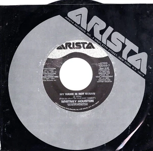 WHITNEY HOUSTON; My Name Is Not Susan/My Name Is Not Susan (U.K. Mix) 45-3159 - Picture 1 of 3