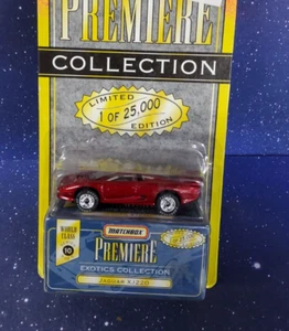 Matchbox Premiere Exotics Collection Jaguar XJ-220 Super Cars Red - Picture 1 of 3