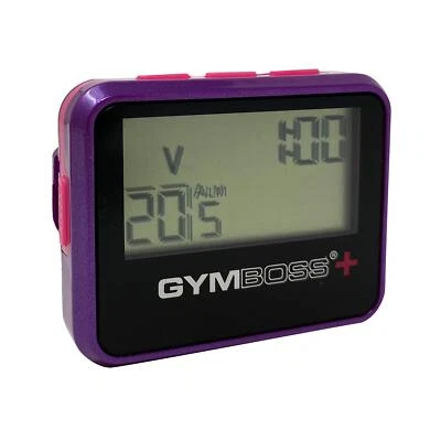 Plus Intervall-Timer und Stoppuhr - VIOLETT/ROSA METALLIC-Hochglanz - Bild 1 von 4