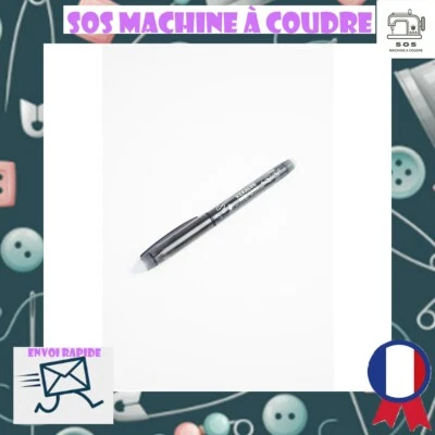 Stylo Kekalor Bohin – Encre Noire Marqueur Effaçable à Chaleur Spécial Couture
