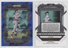 2023 Panini Prizm Blue Ice Prizm Alan Trammell #238 HOF