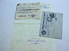 1912 ISOTTA FRASCHINI , 1912 dealer Letter  ISOTTA FRASCHINI Forli ( italy) 