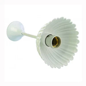 Lampenfassung Baustellefassung Zuleitung Kabel weiss E27 Fassung-19 - Bild 1 von 2