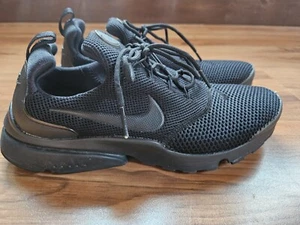 Nike Presto Fly Triple Black Running Shoes 910569-001 Men's 8.5 - Picture 1 of 6