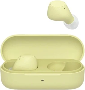 Auriculares internos Sony WF-C510 verdaderamente inalámbricos pequeños Bluetooth amarillos - Imagen 1 de 10