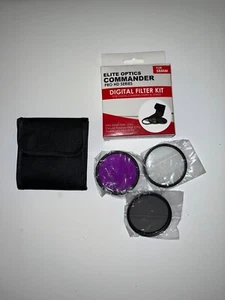 Commander Elite Opitcs Pro HD Series Digital Filter Kit for 58MM - Picture 1 of 1