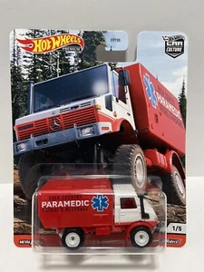 2020 Hot Wheels ‘88 Mercedes Unimog U1300 Red WILD TERRAIN NEW!!! - Picture 1 of 6