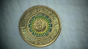 2017 $2 Two Dollar Coin - Mosaic Lest We Forget - Anzac Coloured Australian #52 - Picture 1 of 4