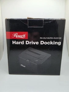 Rosewill RX-DU100 Hard Drive Docking Station USB 2.0 for 2.5”/3.5” SATA HDD - Picture 1 of 5