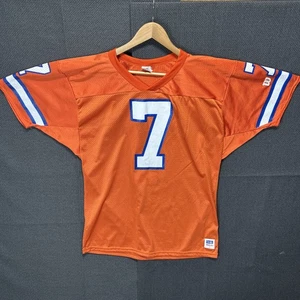 Vintage Denver Broncos John Elway #7 Wilson Brand Jersey Size Large Made In USA - Picture 1 of 7