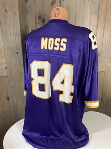 VTG Reebok Minnesota Vikings Randy Moss NFL Jersey - Size 3XL - Picture 1 of 13