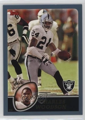 2003 Topps Charles Woodson #184 HOF - Image 1 of 2