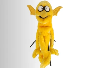 Big size, full body, yellow ,hand puppet with legs, customizable facial features - Picture 1 of 12