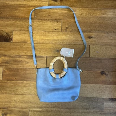 Bolso de Mano Sasha + Sofi Mujer Azul Con Asa Tejida Nuevo con Etiquetas  Foto 1 de 4