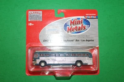 Classic Metal Works Mini Metals 32102 GMC PD 4103 Bus Greyhound Bus Los Angeles - Image 1 of 4