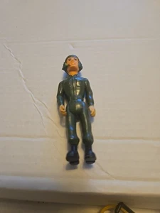 Figura de acción suelta de 3" Fisher-Price 1985 Construx Army Tank Commander - Imagen 1 de 4