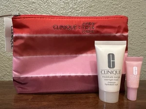 Clinique x Jonathan Cohen Makeup Cosmetic Borsa con Cerniera #06 con Extra Nuova con etichette - Foto 1 di 4