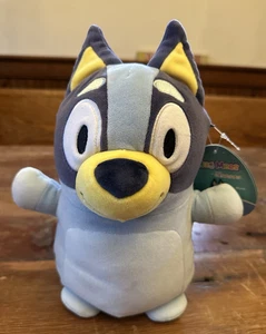 Bluey Squishmallow 10 Zoll Hugmees weiches Plüschtier Stofftier Hund Jazwares Neu mit Etikett - Bild 1 von 18