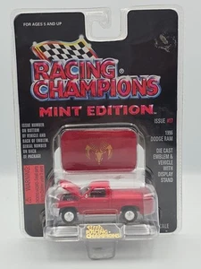 Racing Champions Mint Edition 1996 Dodge RAM Red Die Cast Truck W/stand #17 - Picture 1 of 7