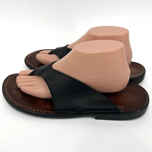 Munro Sport Womens 4343 Black Leather Sandals Size 11 - Picture 1 of 7